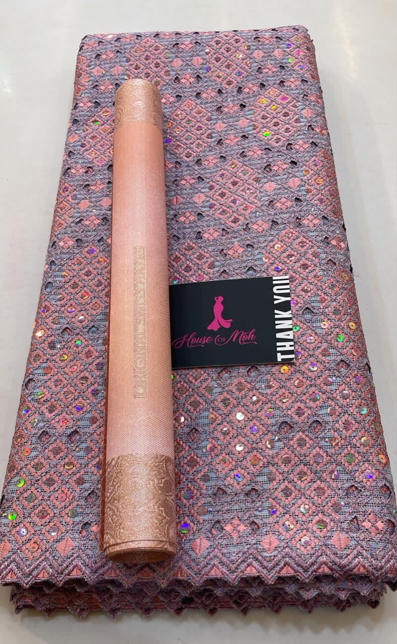 Km sequins lace 